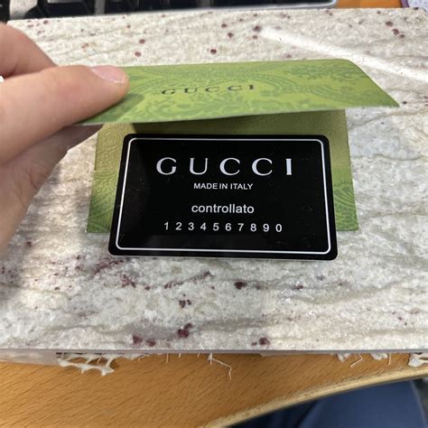 fake gucci cup|Gucci authenticity card.